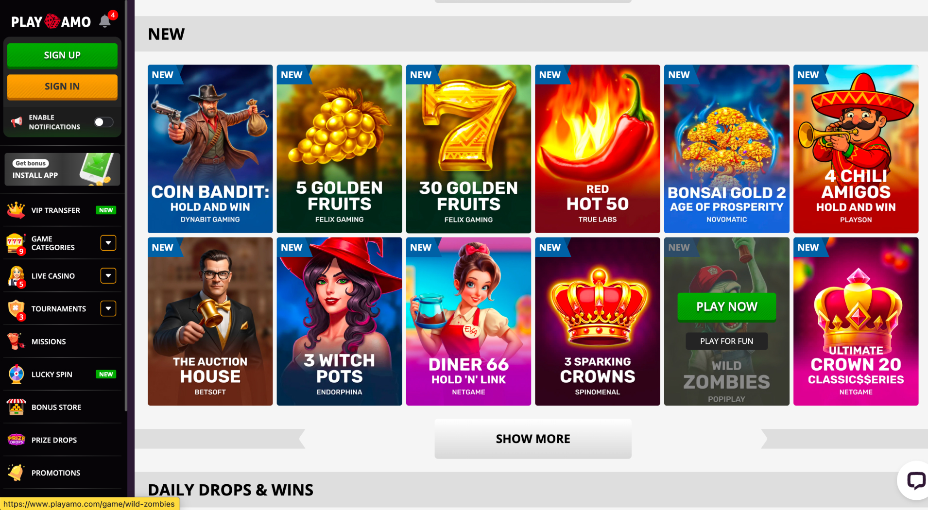 Playamo Casino